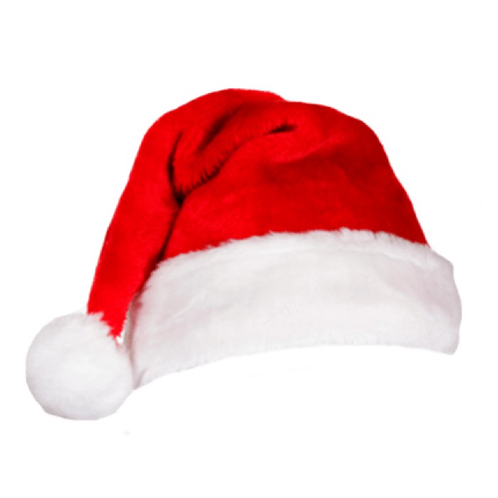 XHBT Topi Natal Dewasa Anak Bulu Tebal Sinterklas Santa Claus