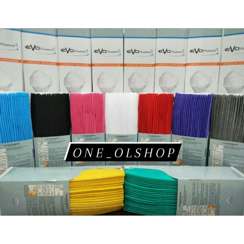 Masker evo plusmed 4D earloop 1box isi 25pcs Shopee Masker evo plusmed 4D earloop 1box isi 25pcs Shopee