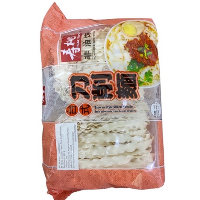 Sau Tau Taiwan Sytle Slice / Pare Noodle 400gr