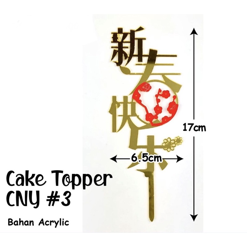 TOPPER AKRILIK CNY IMLEK