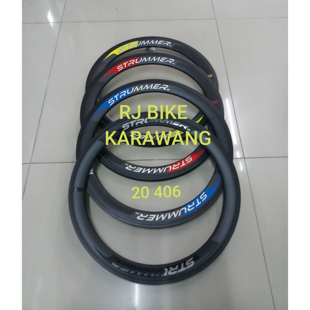 Rims Strummer Folding 20 406 Disc Brake 28 Hole 4 Cm