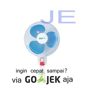 Kipas Dinding 16" Merk Sanex Bagus Murah