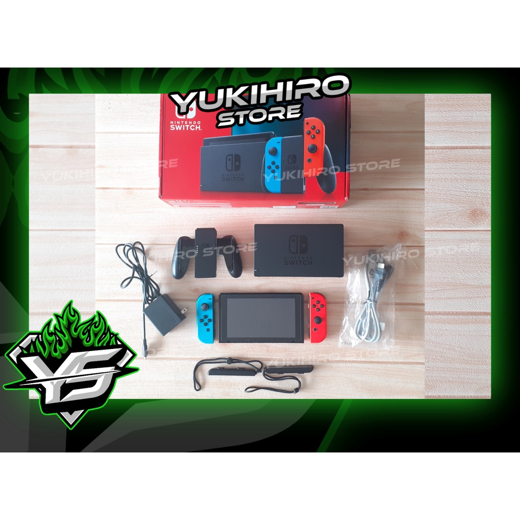 Nintendo Switch V2 Neon FULLSET
