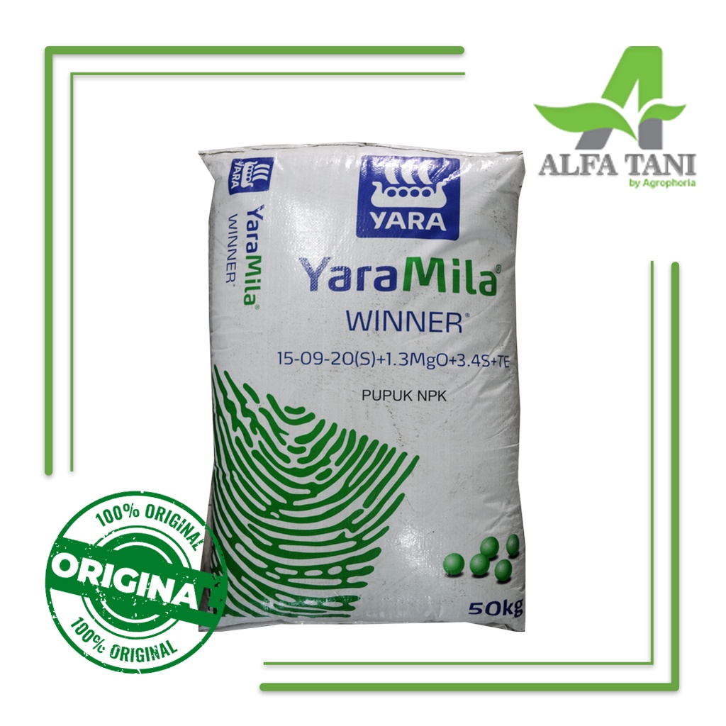 Pupuk Yara Winner 50 Kg / Pupuk Grower