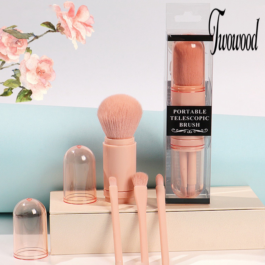 Brush Makeup Multifungsi Bahan Bulu Halus Untuk Wanita