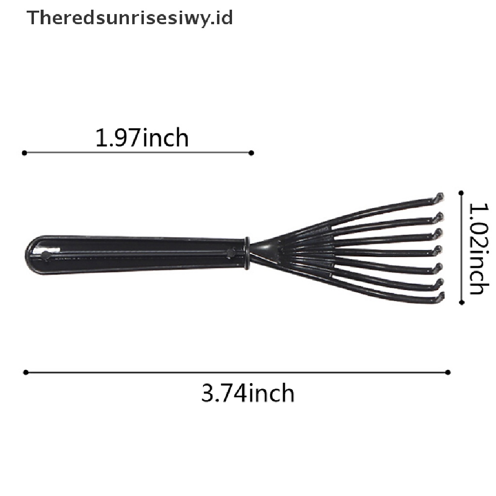(Theredsunrisesiwy.Id) 2pcs / Set Sikat Pembersih Sisir Rambut Lembut