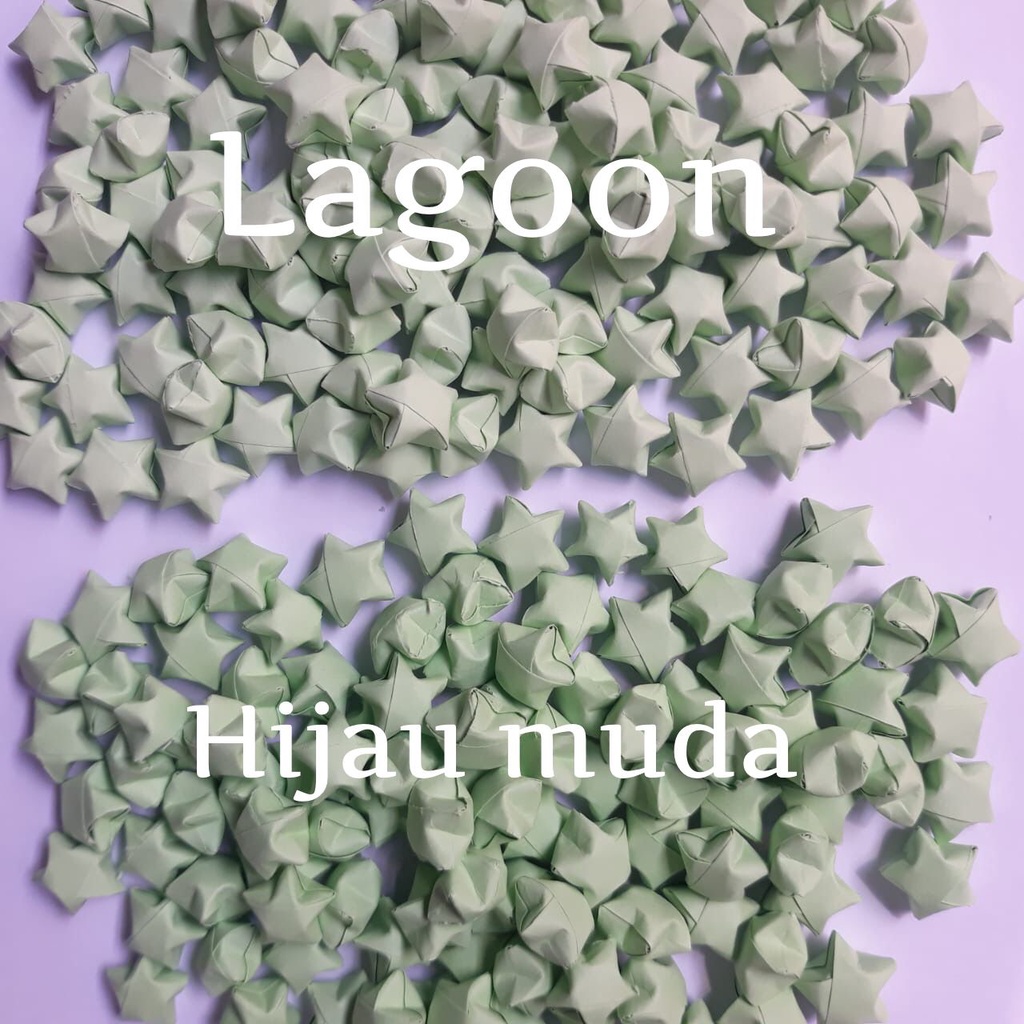 

RB Origami Bintang Handmade 50pcs Warna Pastel