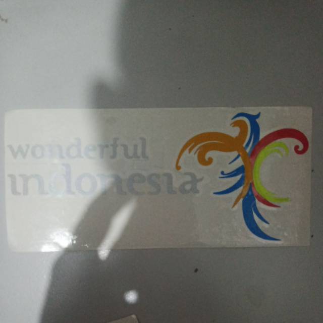 

Stiker wonderful indonesia