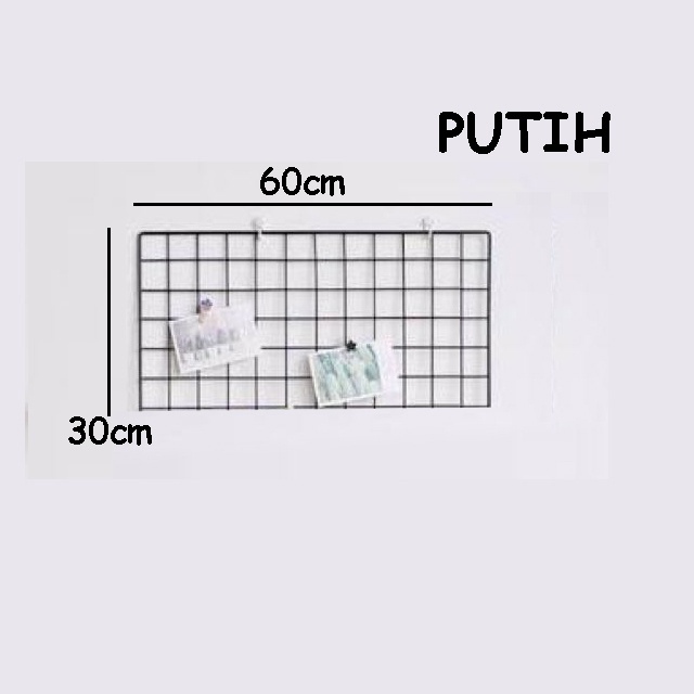 Kawat Ram Ukuran 60x30cm 5mm Rak Display Aksesoris HP NEW
