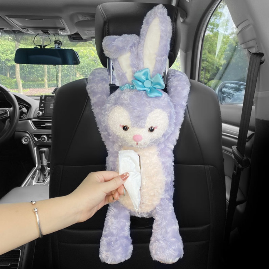 The StellaLou Lavender Rabbit Kotak / Sarung Tissue Tisu