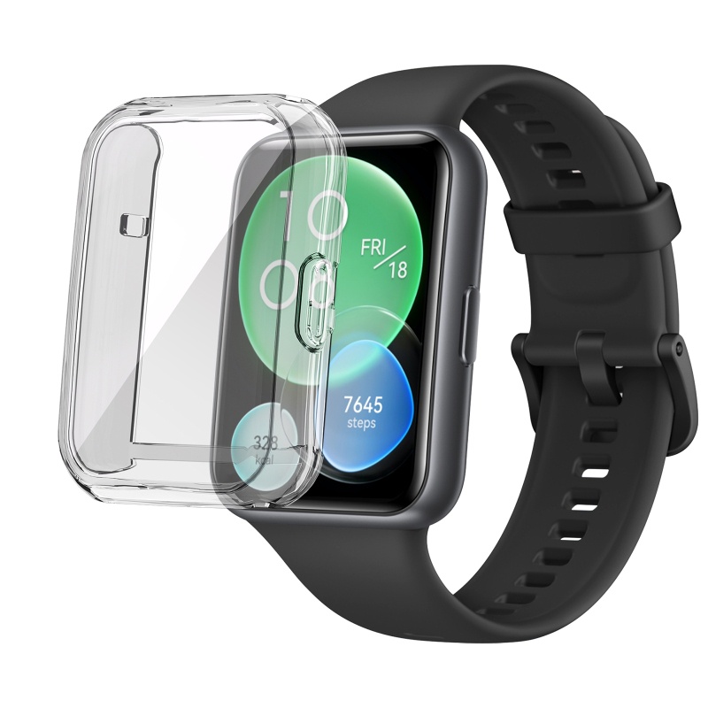 Btsg Pelindung Layar Lembut Untuk Case Cover Bumper Untuk Shell Untuk HuaweiWatch Fit2 for