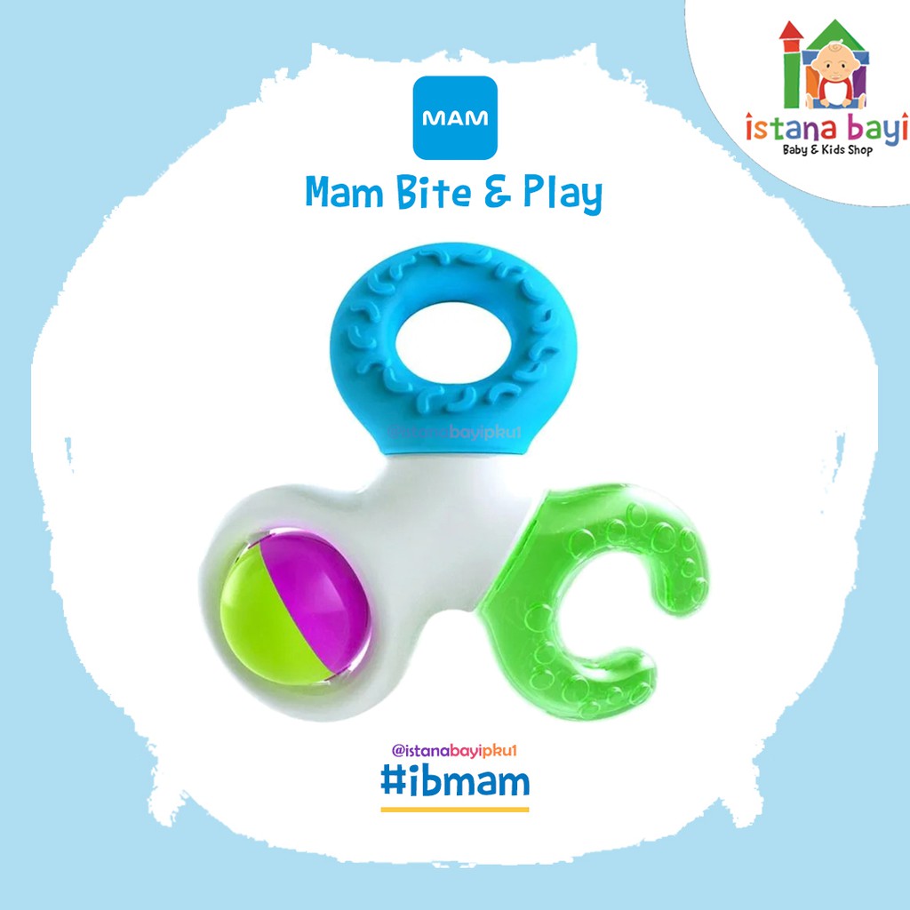 MAM Bite &amp; Play - Gigitan Bayi