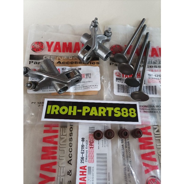 platuk klep ni ex+payung klep set+seal klep set,mx old, mx new,vixion old,new