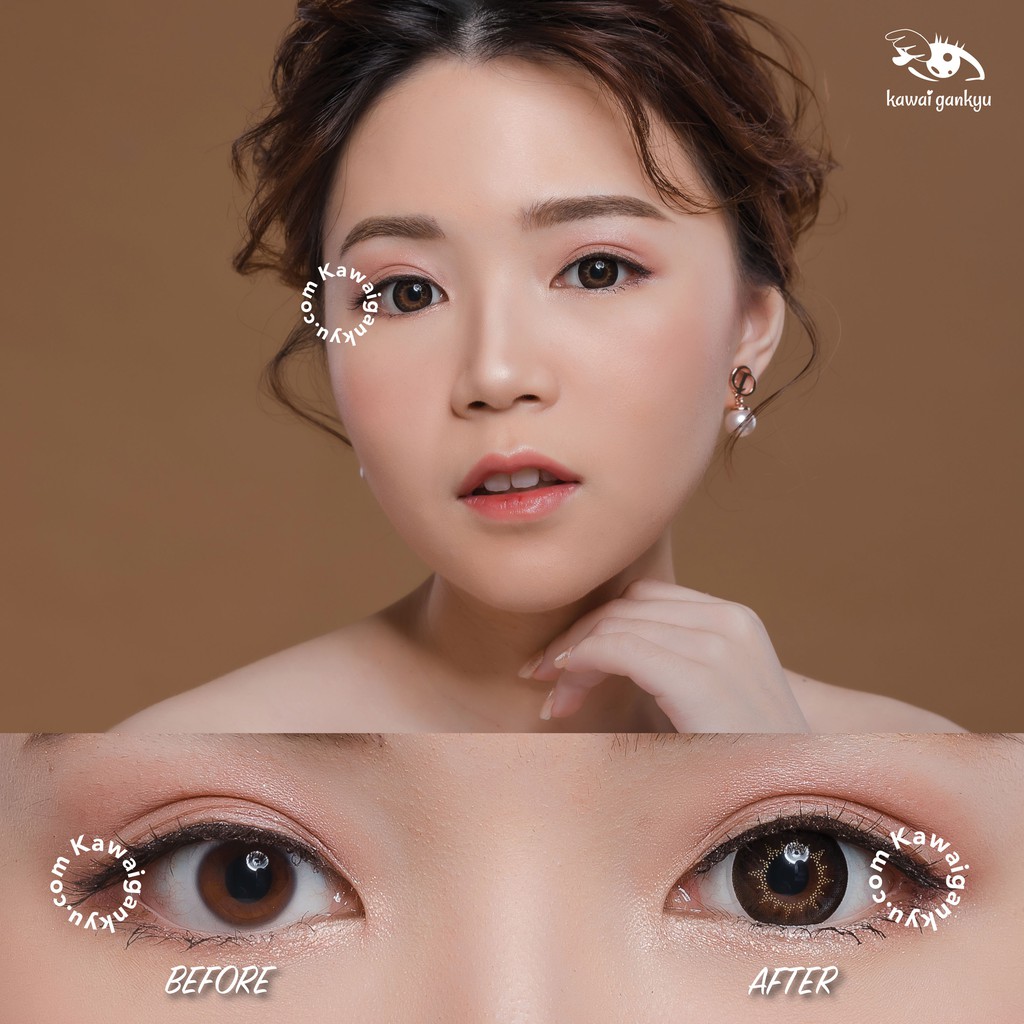 KawaiGankyu softlens - Princess Luna Black (1botol)