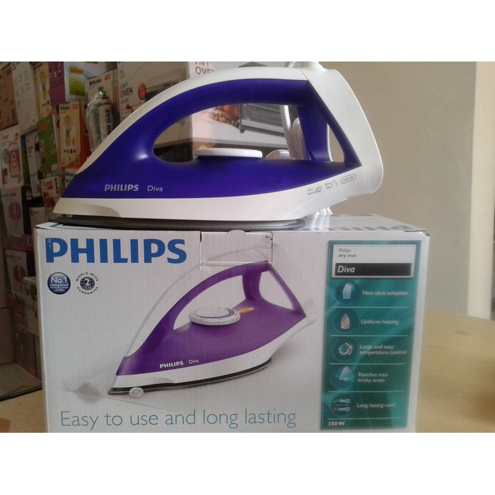 Setrika Dry Iron Philips GC 122