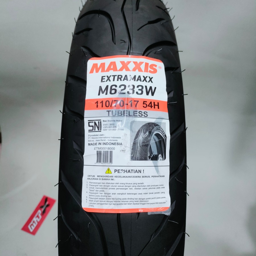 BAN MAXXIS 110/70-17 EXTRAMAXX