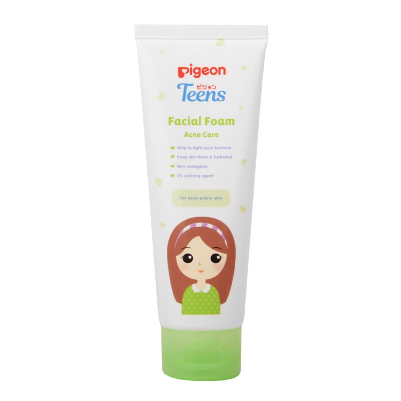 Pigeon Facial Foam For Acne Skin / Sabun Muka Jerawat 100ml