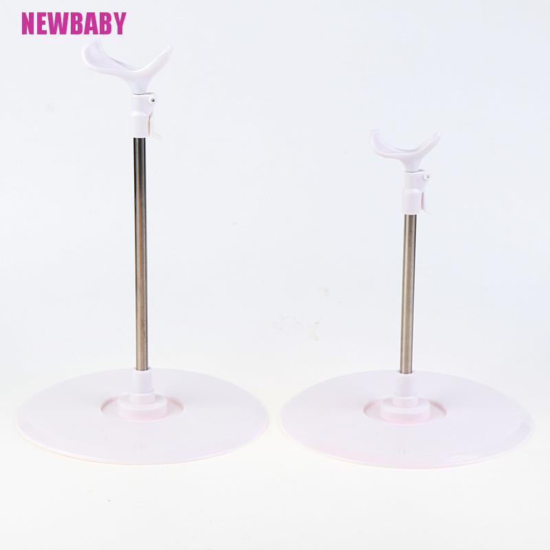 [NEWBABY] Universal 36/42/48/60cm Dolls Stainless Steel Display Adjustable Stand Holder