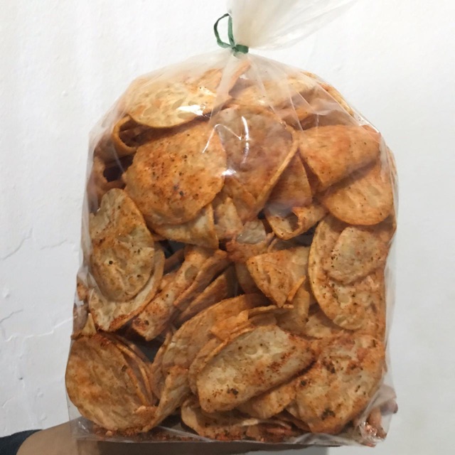 

Kripik Tempe rasa Balado Daun Jeruk