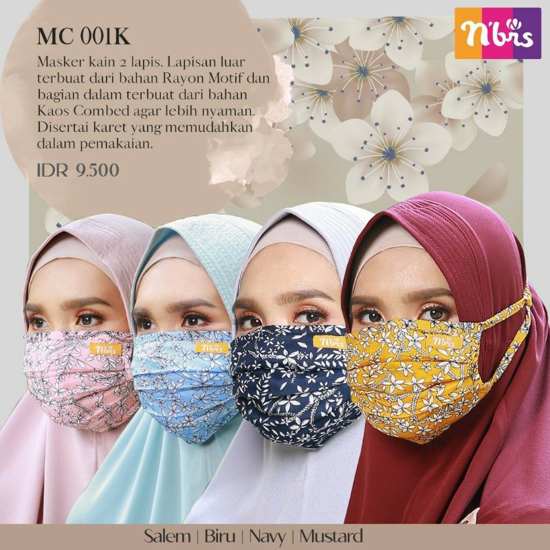 MASKER KAIN NIBRAS MC 001K