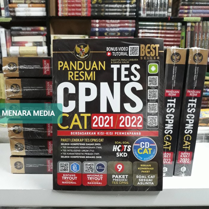 

PROMO TERMURAH BUKU PANDUAN RESMI CPNS CAT 2021 2022, RADITYA PANJI UMBARA DAN SAHDA KPL027