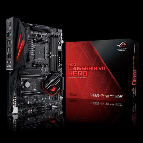 MOTHERBOARD AMD ASUS ROG CROSSHAIR VII HERO AM4