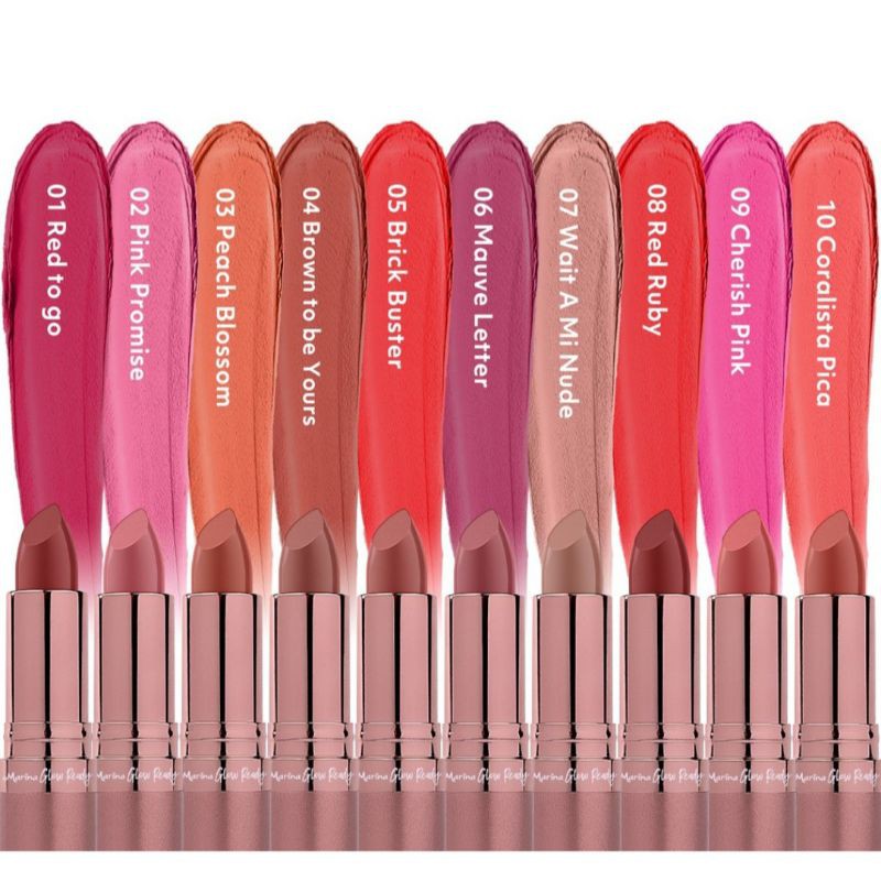 lipstik marina glow ready
