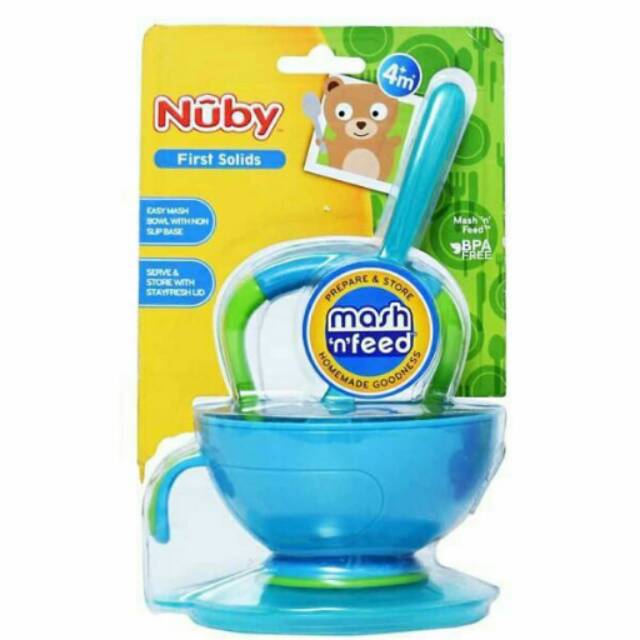 ♥BabyYank♥ NUBY MASH &amp; FEED/NUBY GARDEN FRESH FOOD MASHER / PENGHALUS MAKANAN MPASI