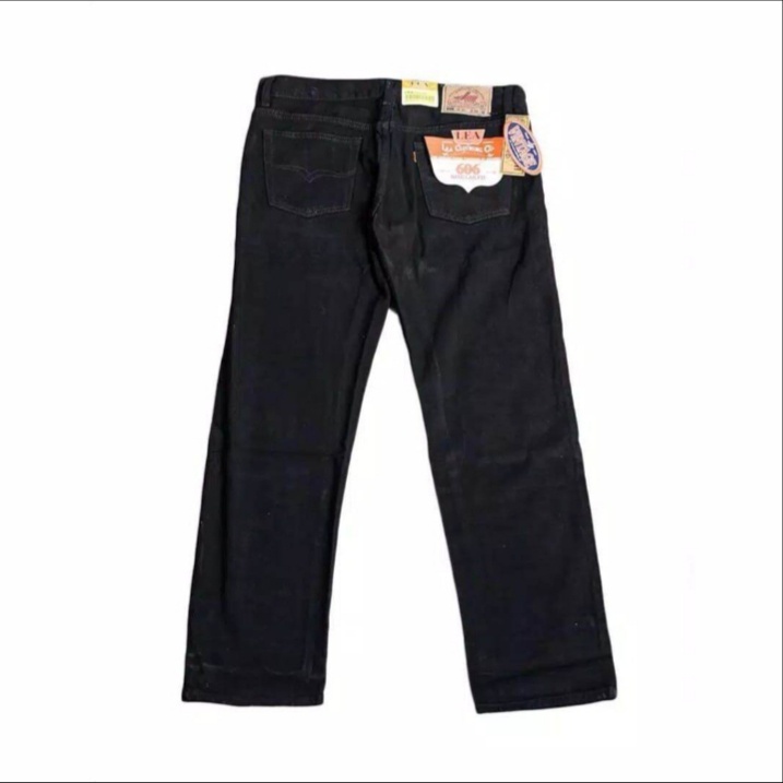 Celana Jeans panjang pria LEA 606 Grade Original Standar Reguler size 28-38