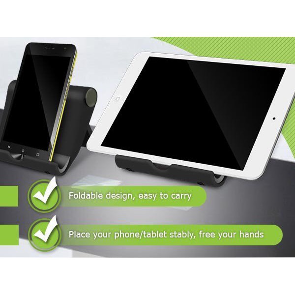 Universal Stand Holder ROBOT RT-US01U UNTUK HANDPHONE DAN TABLET