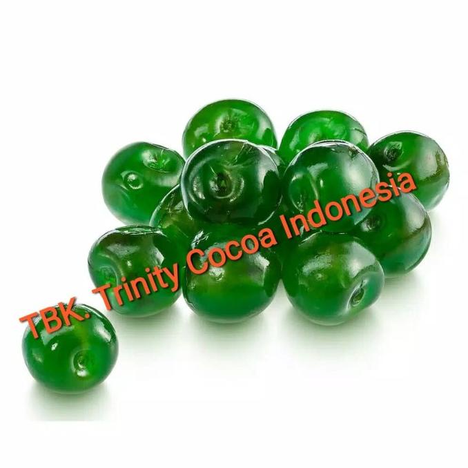 

cherry bulat hijau/repacking 100gram/cerry tanpa tangkai/manisan KOMPLIT Kode 859