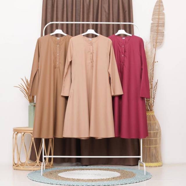 Tunik Vanda Katun Toyobo Busui Friendly