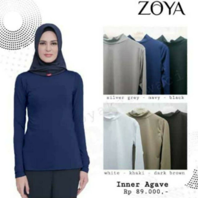 Zoya Inner Manset baju AGAVE HeiQ by ZOYA (COD)