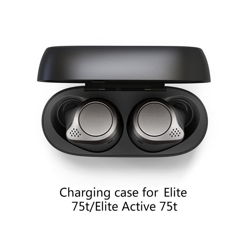 btsg Charging Case Box for Ja bra Elite 75t/Elite Active 75t Earphone