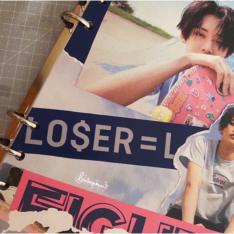 

binder deco cover divider kpop custom enhypen bts txt nct dream 127 treasure a5