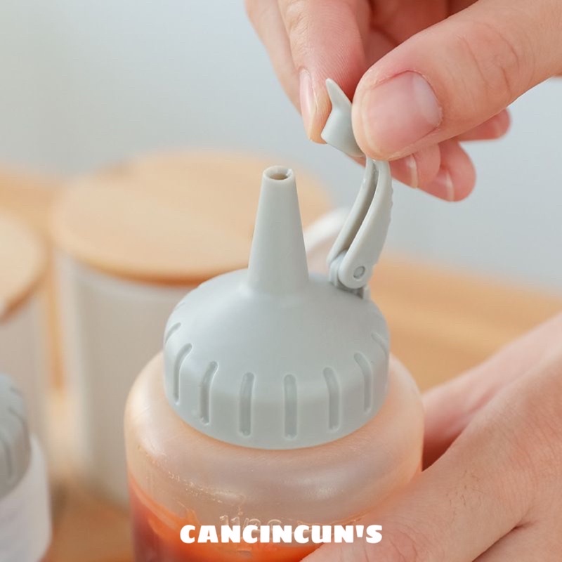 CONDIMENT PLASTIC BOTTLE/botol plastik wadah kecap saos syrup