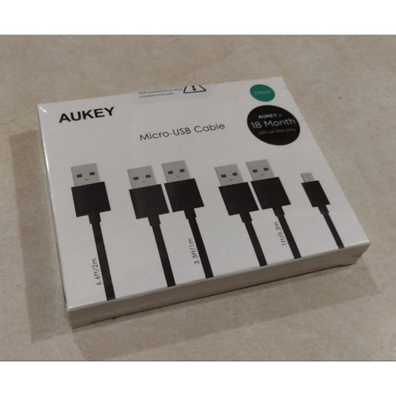 Aukey kabel micro USB isi 5 pcs