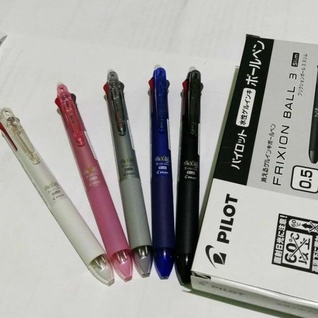 

PULPEN PILOT FRIXION CLICKER 3 WARNA (3 in 1 Clicker Pilot)