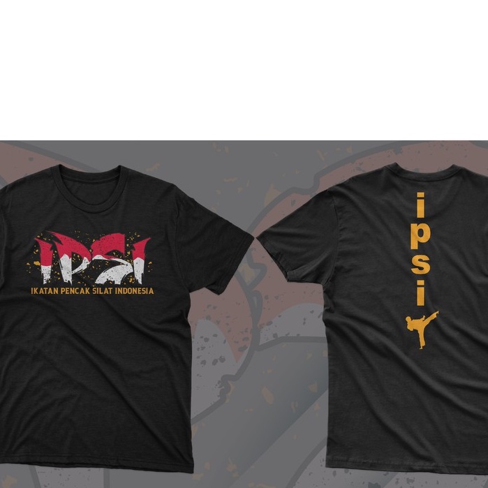 Kaos Pencak Silat Kaos Ipsi Kaos Silat Kaos Ipsi Pencak Silat Indonesia Kaos Pencak Silat Indonesia