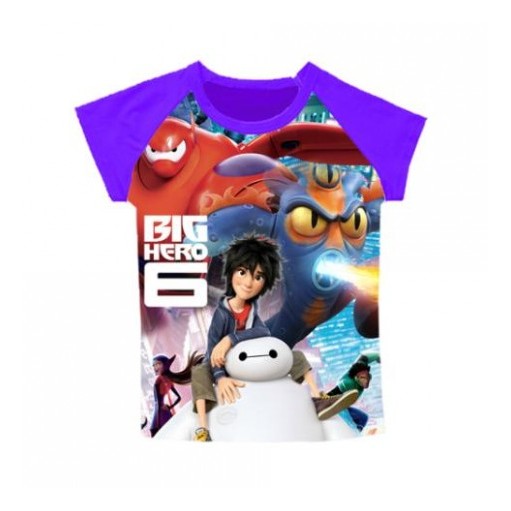 Baju Anak Laki Laki Tshirt Kaos J2 Tee 771 BigHeroSix Baymax