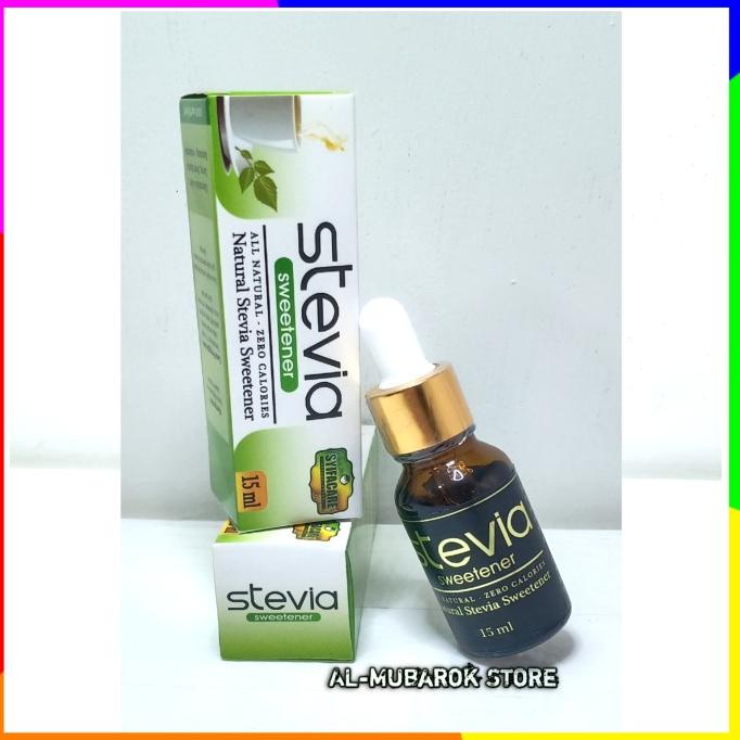 

Promo Awal tahun Gula Cair Non Calorie STEVIA 15 ml / Natural Stevia Sweetener Promo Awal tahun