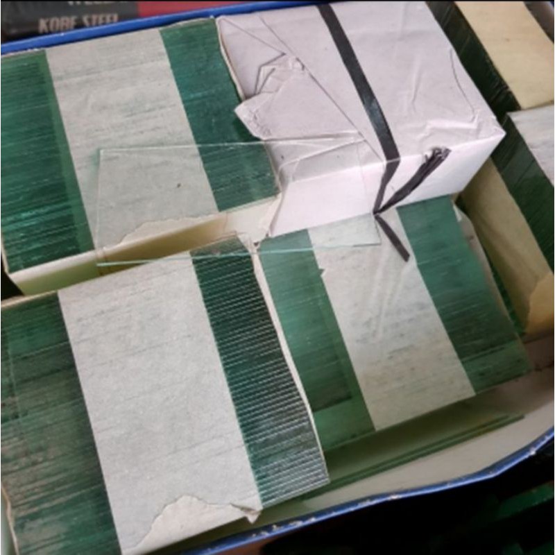 kaca las bening putih welding glass 2mm