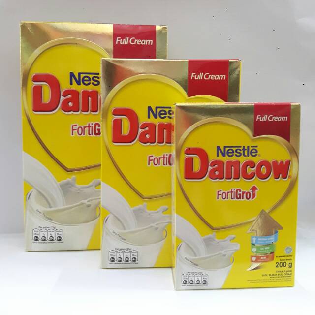 

Dancow fortigro full cream 200 gram