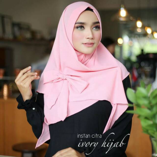 Hijab instan citra ivory hijab grosir jilbab murah terbaru