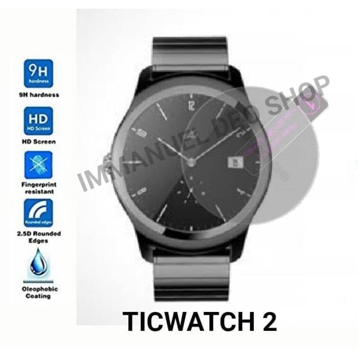 Tempered Glass for Smartwatch Ticwatch 2