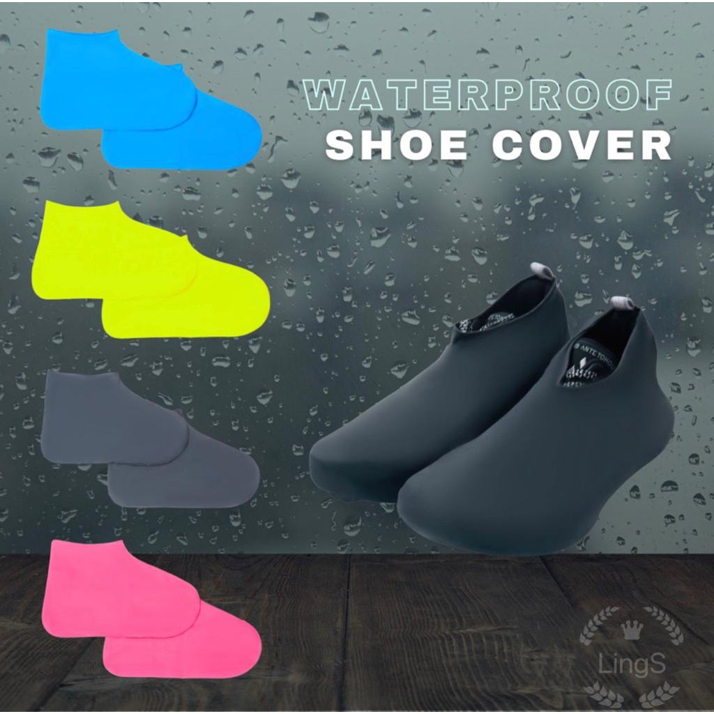 Cover Sepatu Anti Air / Sarung Sepatu Karet / Pelindung Sepatu Anti Air / Shoe Cover Waterproof