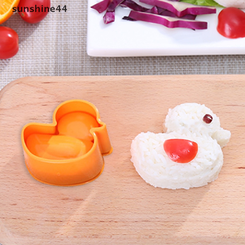 Sunshine Cetakan Emboss Roti / Biskuit / Kue / Sandwich Bentuk Bebek DIY