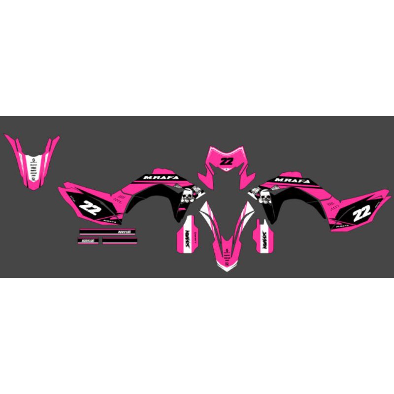 DECAL CRF KLX KTM 150