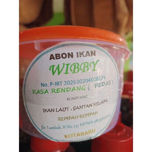 

abon ikan tengiri Wibby