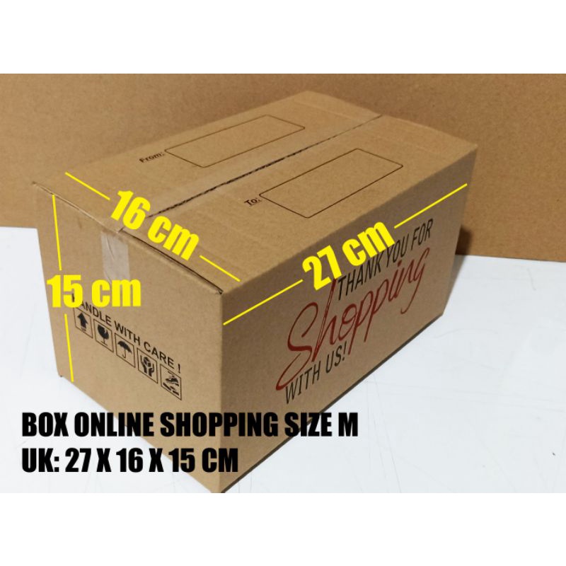 

Karton Box Baru, Size M
